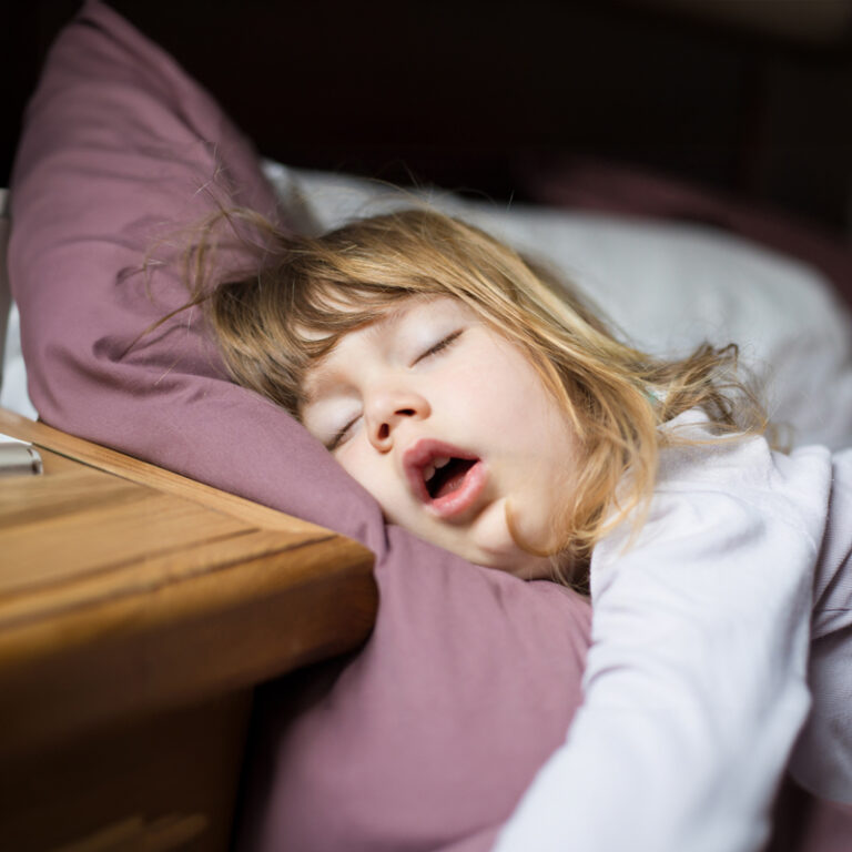 Young Girl Sleeping Soundly